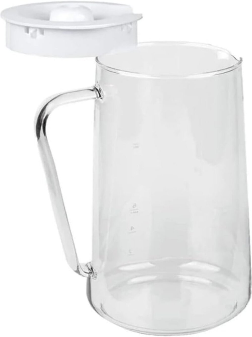 Stylish 80oz Glass Iced Tea Pitcher with Lid - Perfect for Summer Drinks!